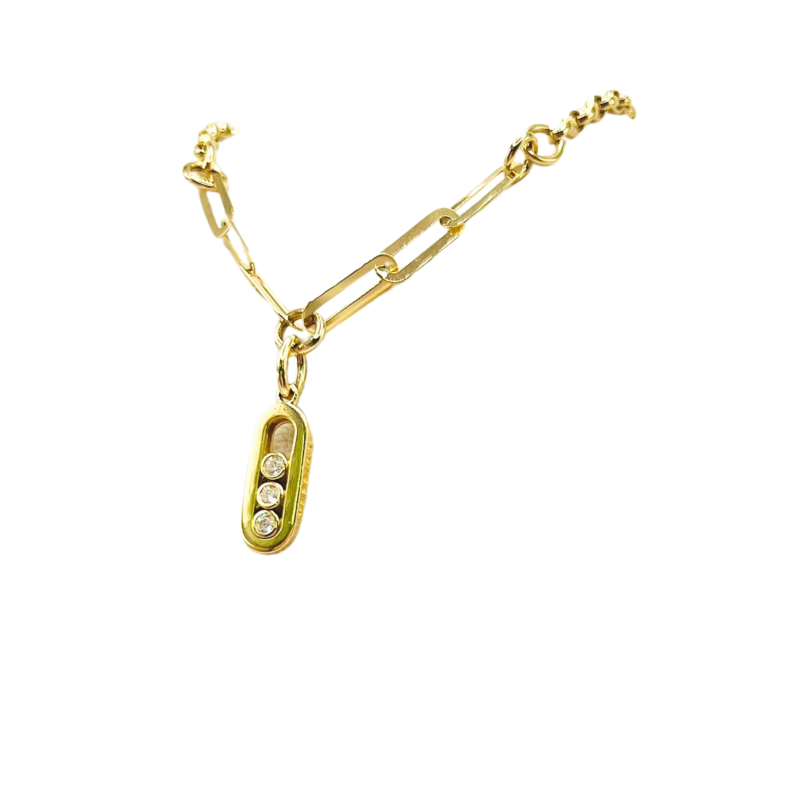 Kenzari Jewellery 14k Gold Necklace for Women - 11.41 Grams