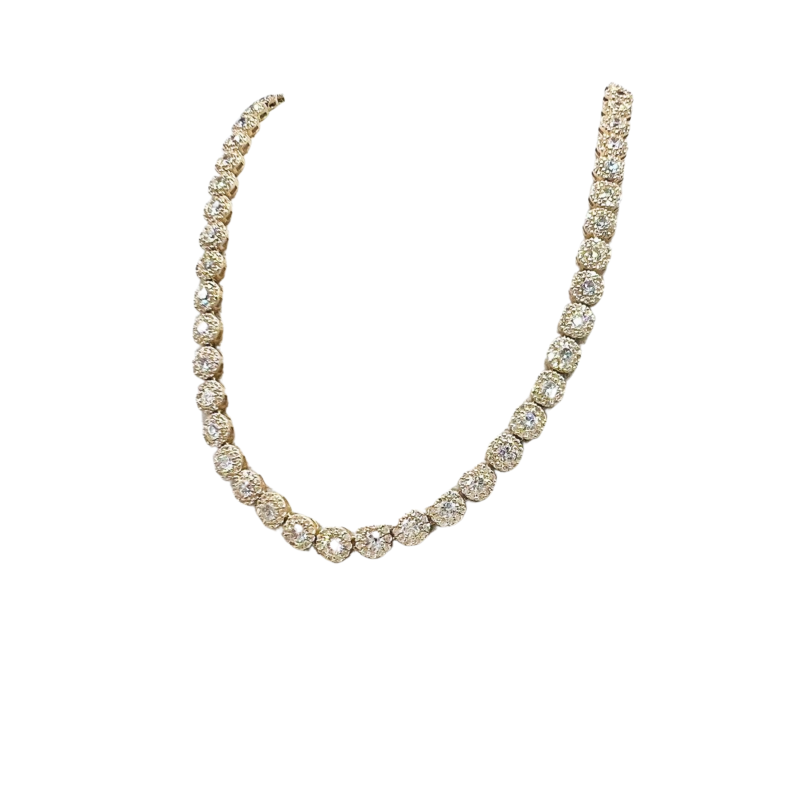 Kenzari Jewellery 14k Gold Necklace for Women - 22.14 Grams