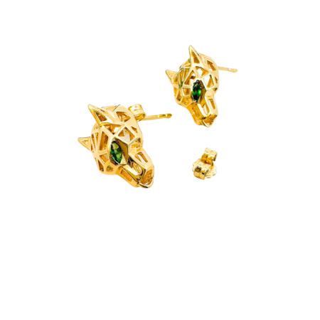Kenzari Jewellery 14k Gold Earrings for Women - 2.66 Grams