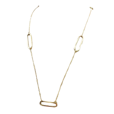 Kenzari Jewellery 14k Gold Necklace for Women - 2.13 Grams