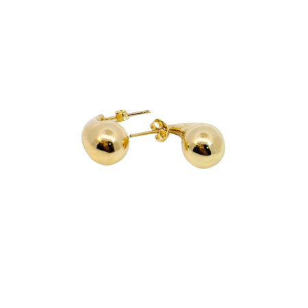 Kenzari Jewellery 14k Gold Earrings for Women - 3.02 Grams