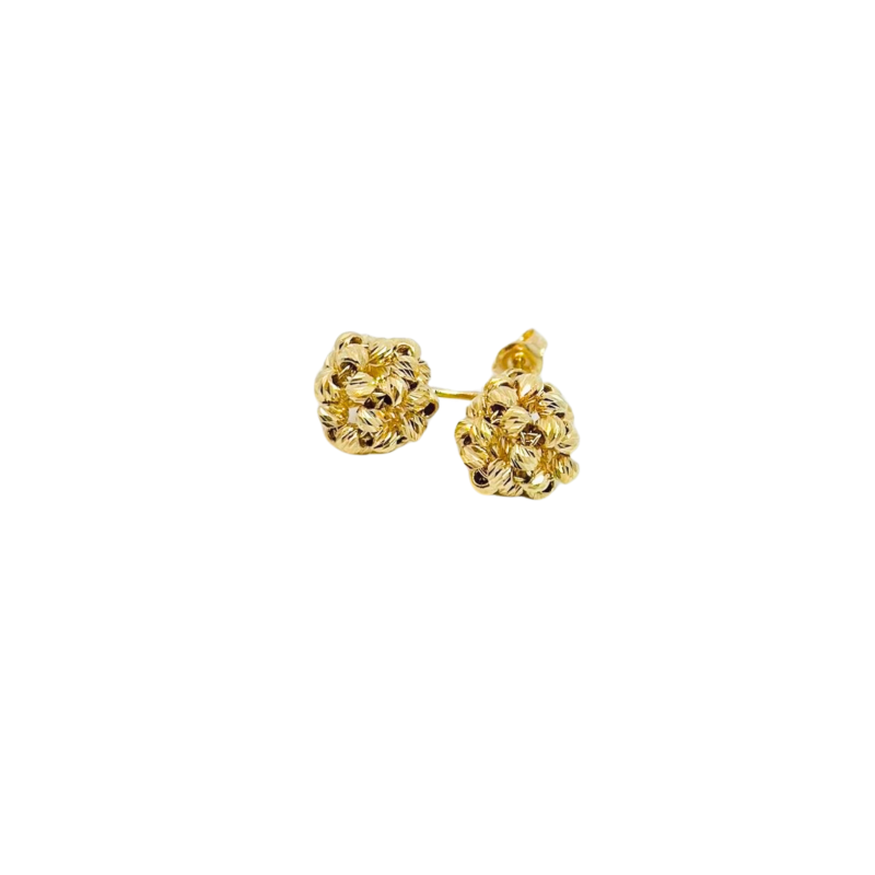 Kenzari Jewellery 14k Gold Earrings for Women - 2.79 Grams