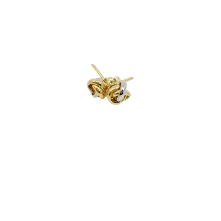 Kenzari Jewellery 14k Gold Earrings for Women - 1.01 Grams