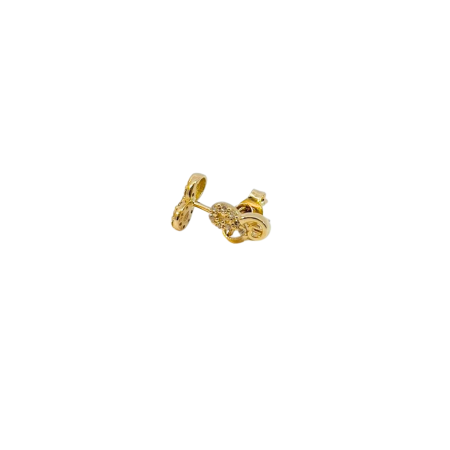 Kenzari Jewellery 14k Gold Earrings for Women - 0.92 Grams