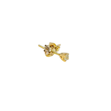 Kenzari Jewellery 14k Gold Earrings for Women - 0.72 Grams