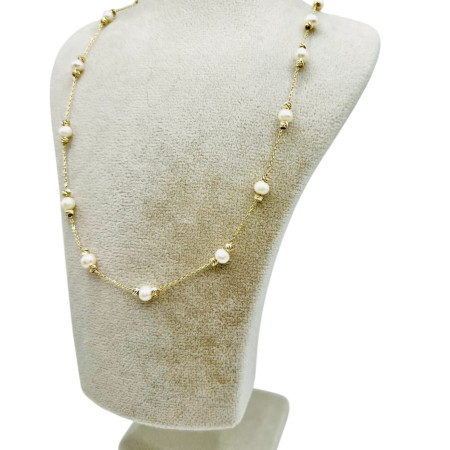 Kenzari Jewellery 14k Gold Necklace for Women - 3.5 Grams