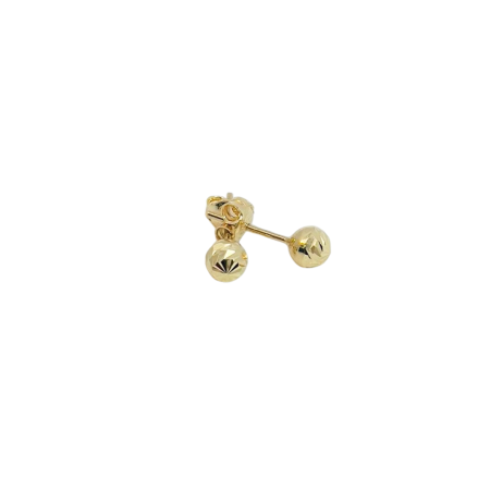 Kenzari Jewellery 14k Gold Earrings for Women - 0.93 Grams