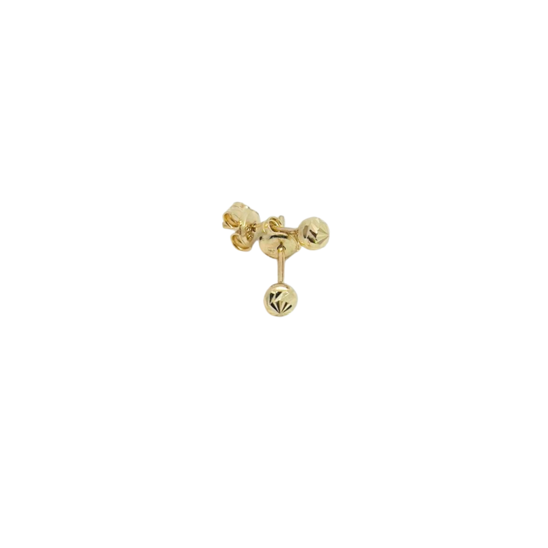 Kenzari Jewellery 14k Gold Earrings for Women - 0.76 Grams Kenzari Jewellery 14k Gold Earrings for Women - 0.76 Grams