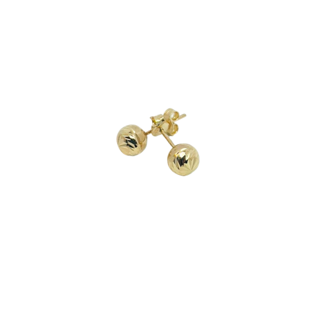 Kenzari Jewellery 14k Gold Earrings for Women - 1.38 Grams