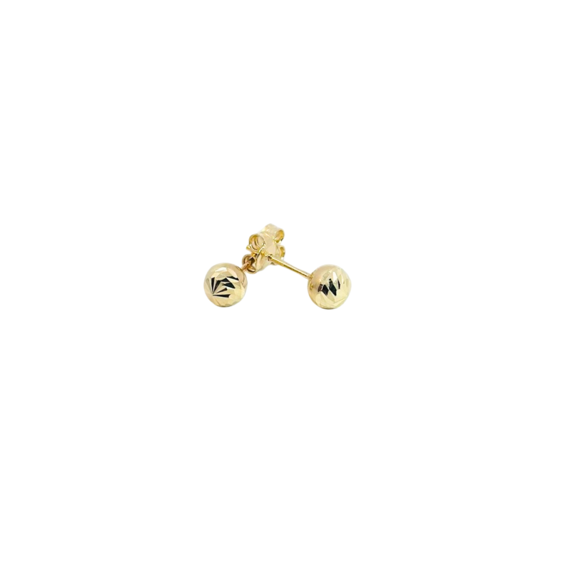 Kenzari Jewellery 14k Gold Earrings for Women - 1.11 Grams
