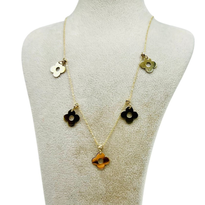 Kenzari Jewellery 14k Gold Necklace for Women - 2.4 Grams