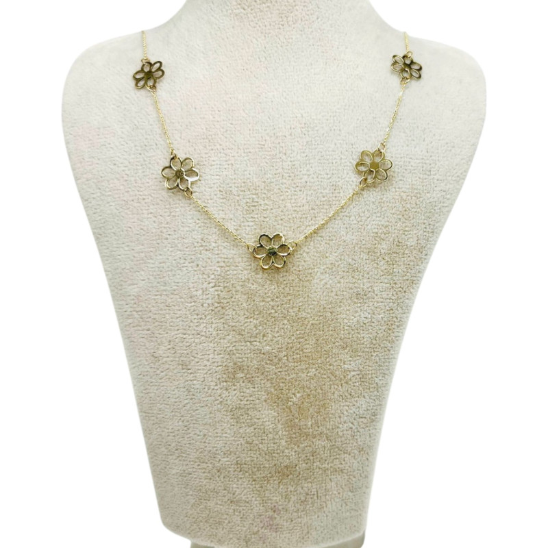 Kenzari Jewellery 14k Gold Necklace for Women - 1.58 Grams