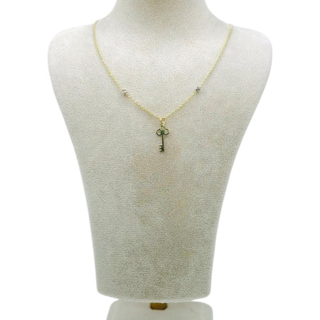 Kenzari Jewellery 14k Gold Necklace for Women - 2.13 Grams