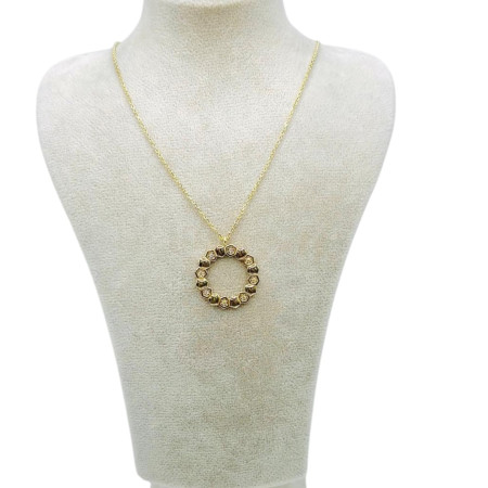 Kenzari Jewellery 14k Gold Necklace for Women - 3.25 Grams Kenzari Jewellery 14k Gold Necklace for Women - 3.25 Grams