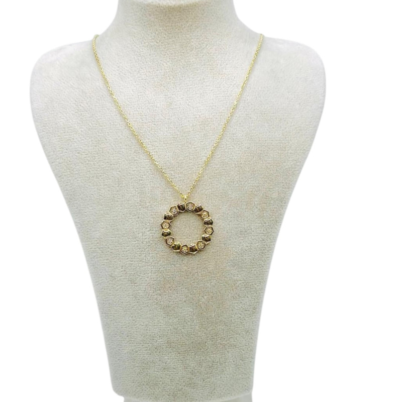 Kenzari Jewellery 14k Gold Necklace for Women - 3.25 Grams