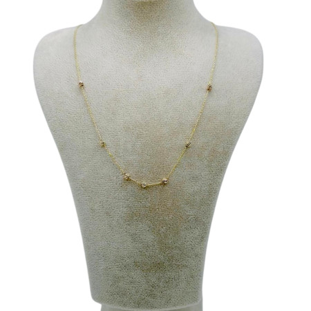Kenzari Jewellery 14k Gold Necklace for Women - 1.35 Grams Kenzari Jewellery 14k Gold Necklace for Women - 1.35 Grams