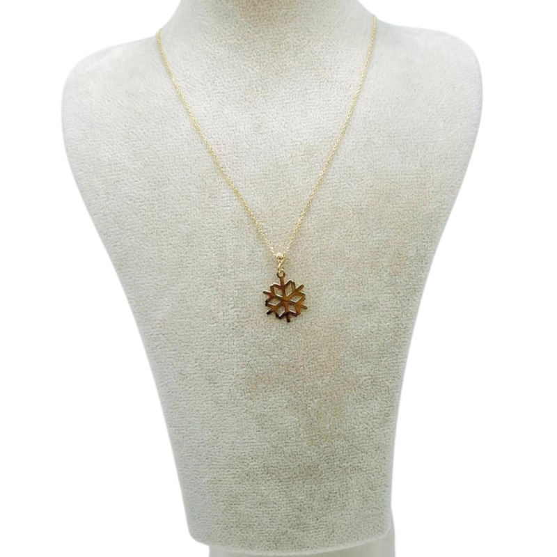 Kenzari Jewellery 14k Gold Necklace for Women - 1.38 Grams