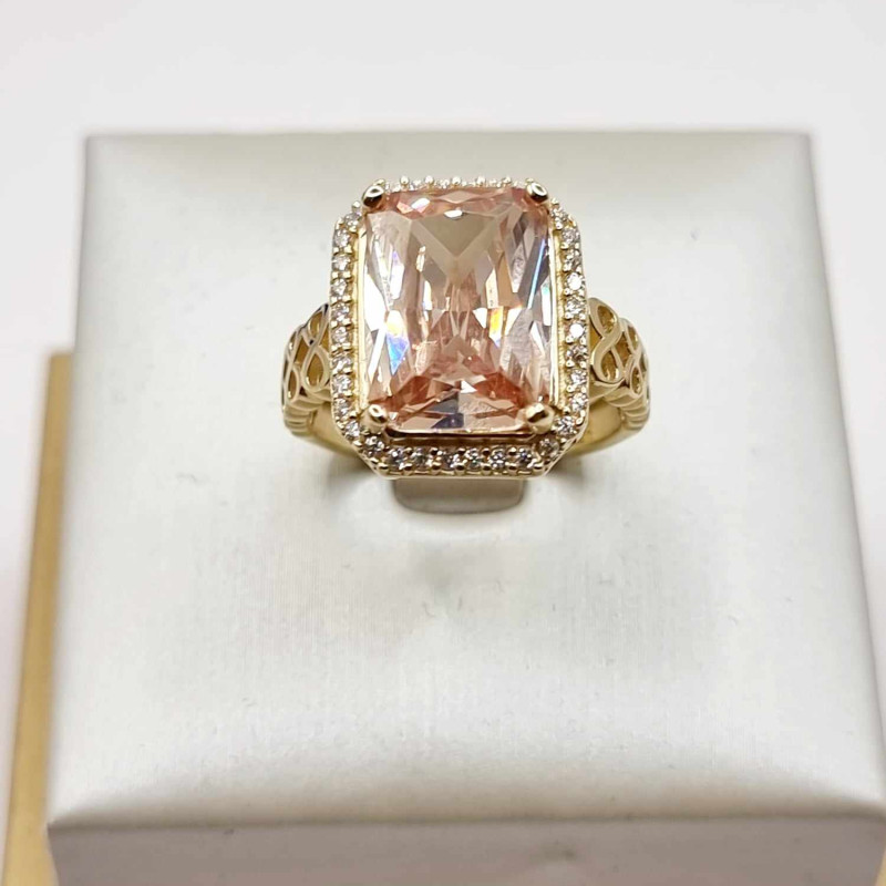 Kenzari Jewellery 14k Gold Ring for Women - 6.75 Grams
