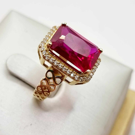 Kenzari Jewellery 14k Gold Ring for Women - 6.26 Grams
