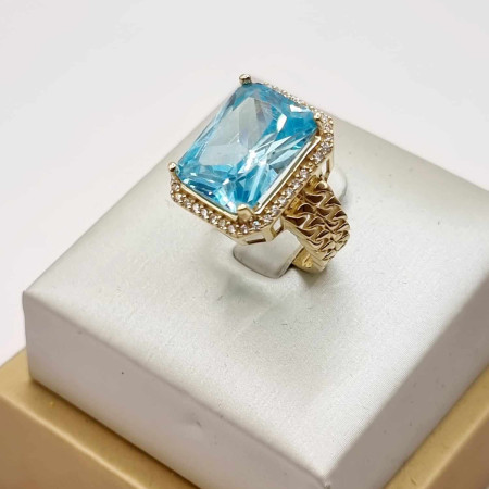 Kenzari Jewellery 14k Gold Ring for Women - 9.13 Grams
