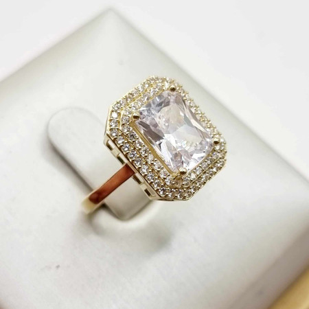 Kenzari Jewellery 14k Gold Ring for Women - 3.58 Grams