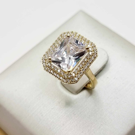 Kenzari Jewellery 14k Gold Ring for Women - 3.58 Grams