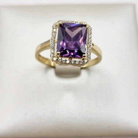 Kenzari Jewellery 14k Gold Ring for Women - 3.09 Grams