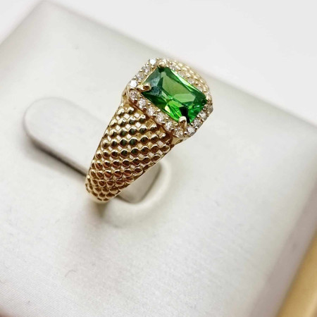 Kenzari Jewellery 14k Gold Ring for Women - 2.46 Grams