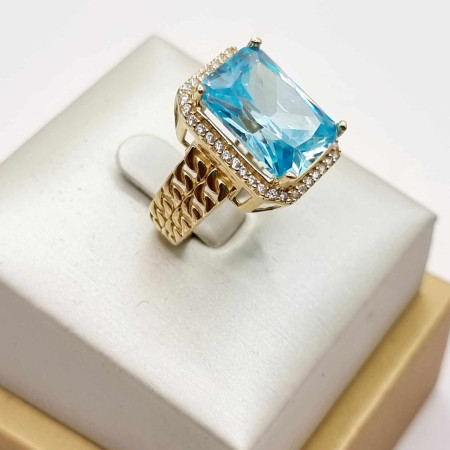 Kenzari Jewellery 14k Gold Ring for Women - 9.13 Grams