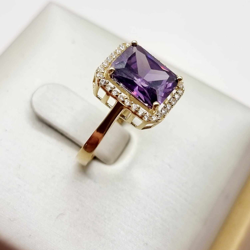 Kenzari Jewellery 14k Gold Ring for Women - 3.09 Grams