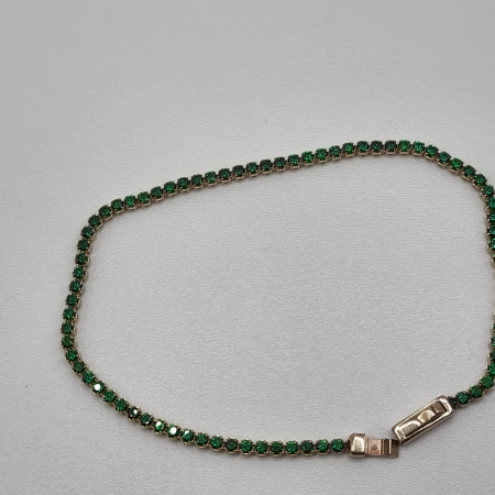 Kenzari Jewellery 14k Gold Tennis Bracelet for Women - 2.75 Grams