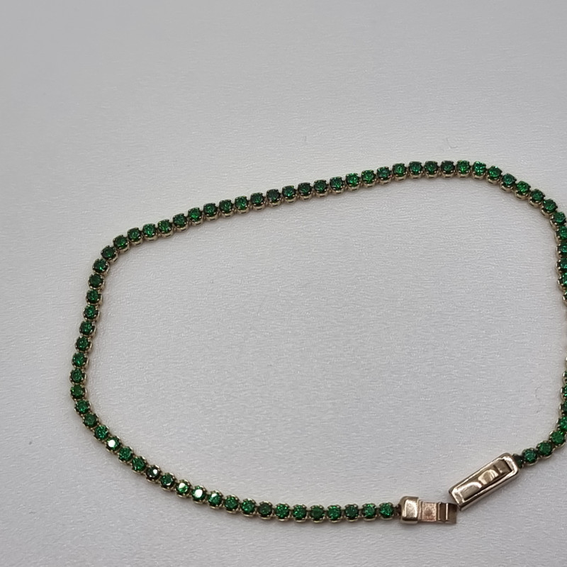 Kenzari Jewellery 14k Gold Tennis Bracelet for Women - 2.75 Grams Kenzari Jewellery 14k Gold Tennis Bracelet for Women - 2.75 Grams