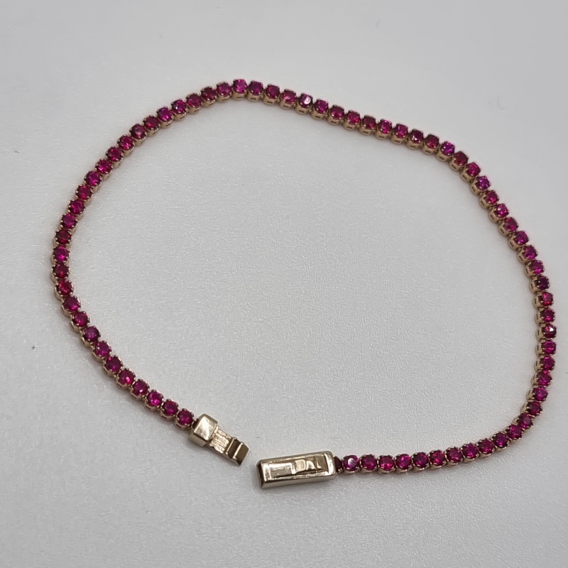 Kenzari Jewellery 14k Gold Tennis Bracelet for Women - 2.75 Grams Kenzari Jewellery 14k Gold Tennis Bracelet for Women - 2.75 Grams