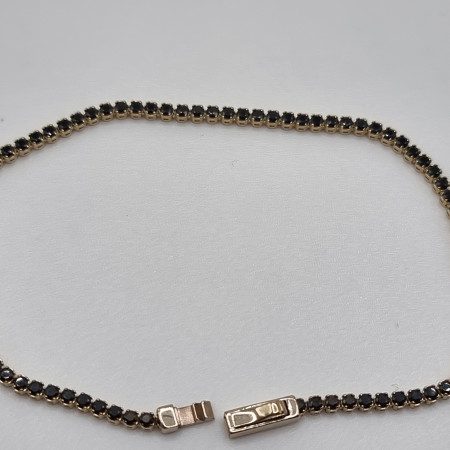 Kenzari Jewellery 14k Gold Tennis Bracelet for Women - 2.75 Grams Kenzari Jewellery 14k Gold Tennis Bracelet for Women - 2.75 Grams