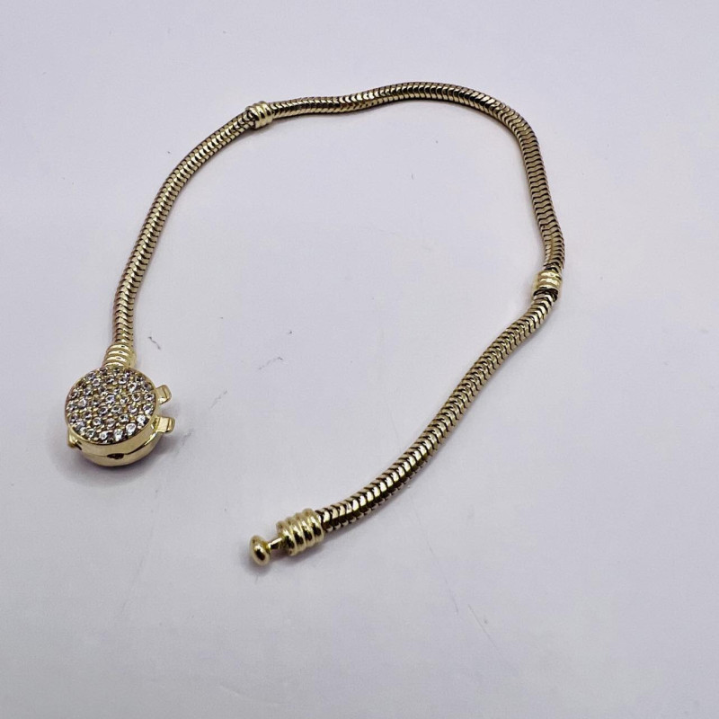 Kenzari Jewellery 14k Gold Casual Bracelet for women -7.45 Grams