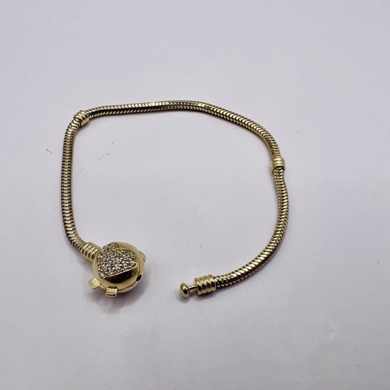 Kenzari Jewellery 14k Gold Casual Bracelet for women -7.07 Grams