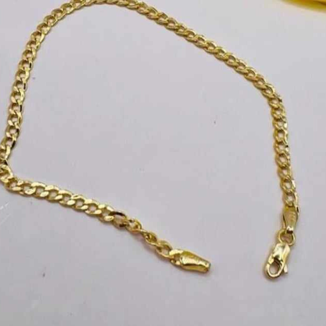 Kenzari Jewellery 14k Gold Tennis Bracelet for Women - 1.93 Grams