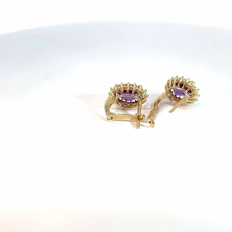 Kenzari Jewellery 14k Gold Earring for Women - 4.41 Grams