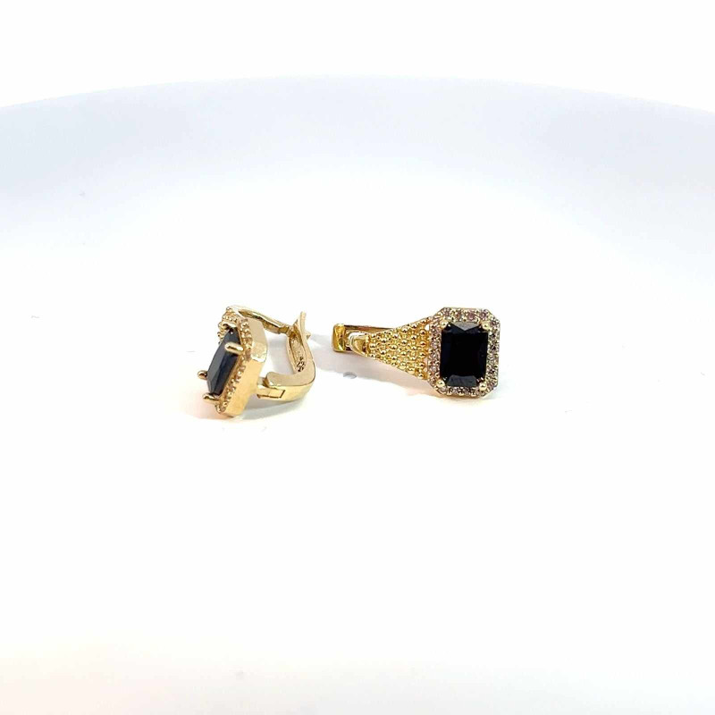 Kenzari Jewellery 14k Gold Earring for Women - 4.79 Grams