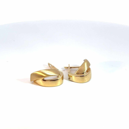 Kenzari Jewellery 14k Gold Earring for Women - 5.82 Grams