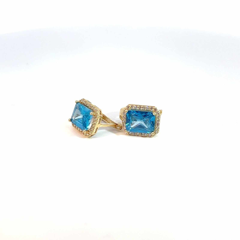 Kenzari Jewellery 14k Gold Earring for Women - 4.37 Grams Kenzari Jewellery 14k Gold Earring for Women - 4.37 Grams