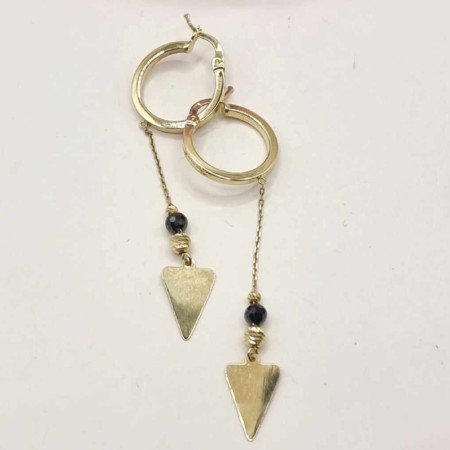 Kenzari Jewellery 14k Gold Earring for Women - 3 Grams