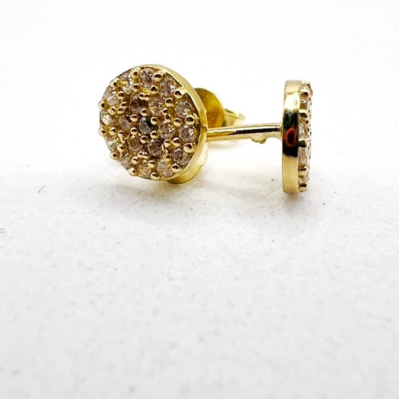 Kenzari Jewellery 14k Gold Earring for Women - 1.16 Grams