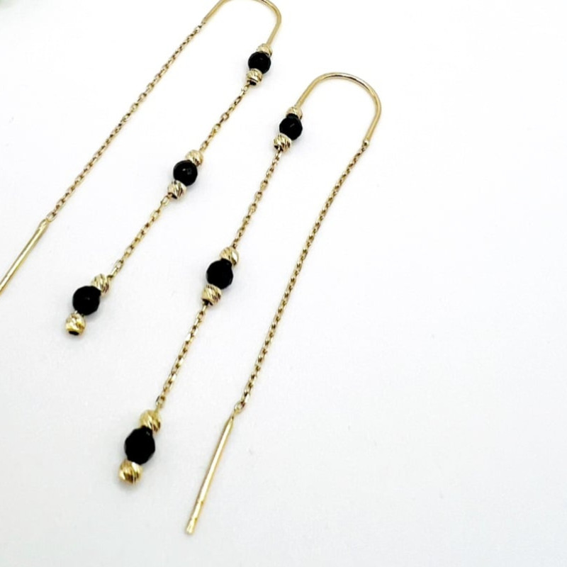 Kenzari Jewellery 14k Gold Earring for Women - 1.59 Grams