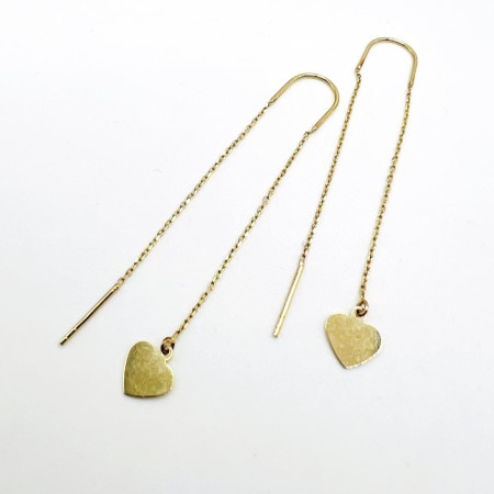 Kenzari Jewellery 14k Gold Earring for Women - 1.36 Grams