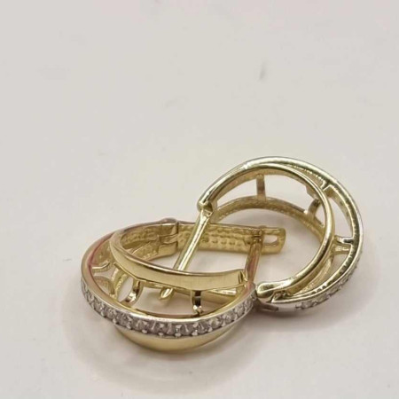 Kenzari Jewellery 14k Gold Earring for Women - 3.26 Grams