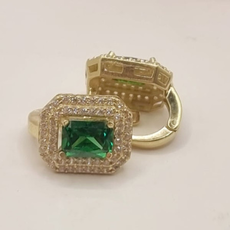 Kenzari Jewellery 14k Gold Earring for Women - 4.61 Grams