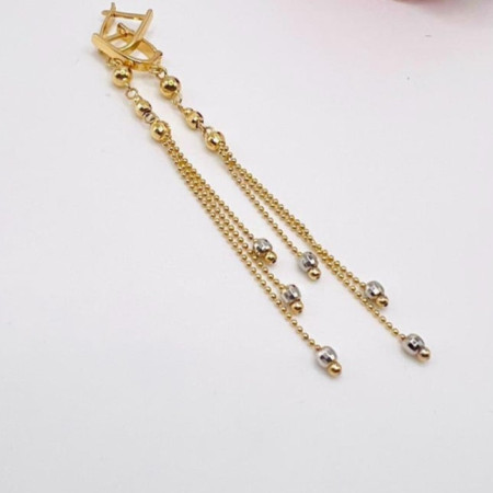 Kenzari Jewellery 14k Gold Earring for Women - 5.01 Grams