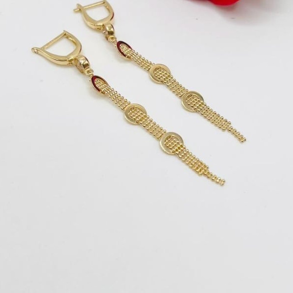 Kenzari Jewellery 14k Gold Earring for Women - 4.01 Grams Kenzari Jewellery 14k Gold Earring for Women - 4.01 Grams