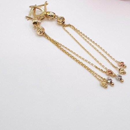 Kenzari Jewellery 14k Gold Earring for Women - 4.36 Grams